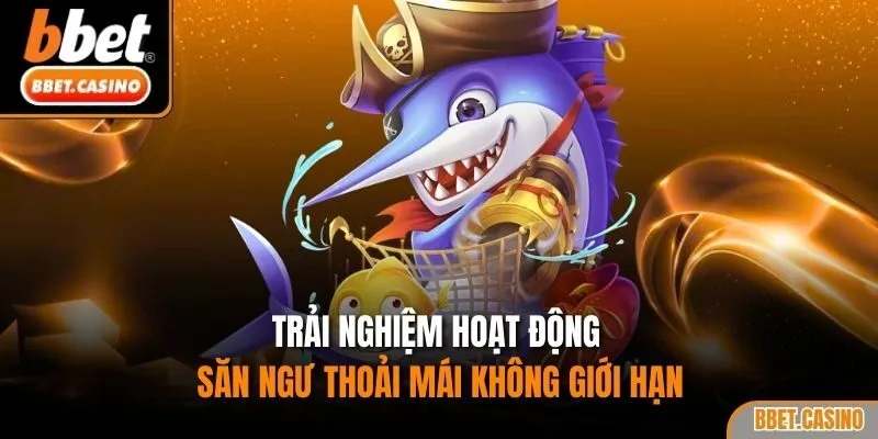 Trải nghiệm hoạt động săn ngư thoải mái không giới hạn